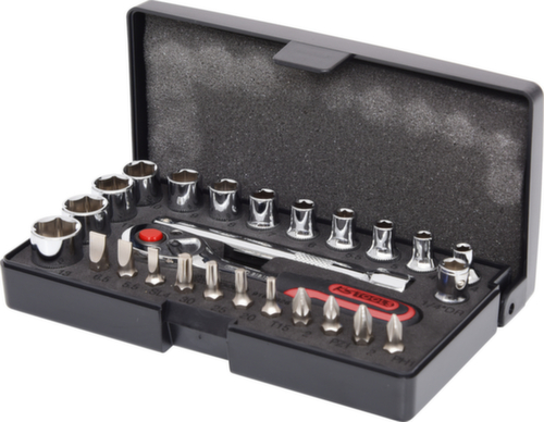 Set di chiavi a bussola 1/4" CHROMEplus