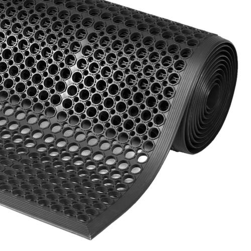 tappeto per la postazione di lavoro in gomma Gouda, lunghezza x larghezza 1520 x 910 mm