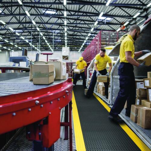 Tappeto antifatica Amsterdam con profilo a strappo