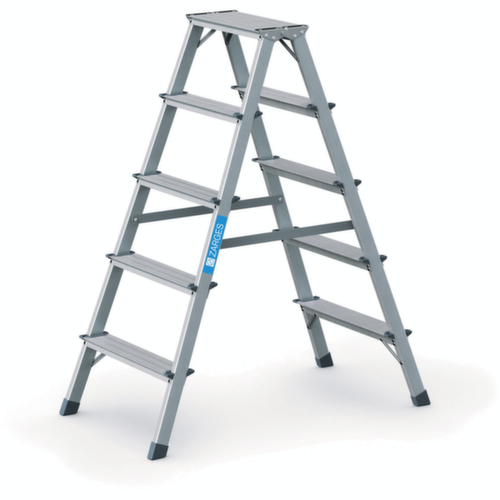 Stepladders with steps