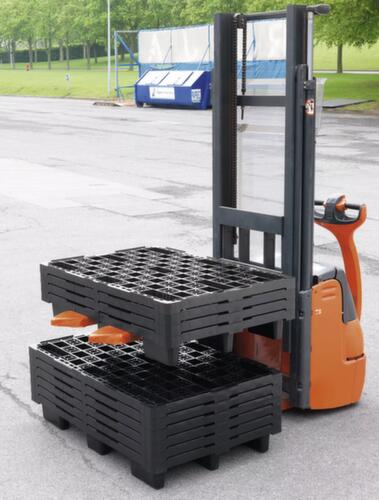 Pallet da esportazione nidificabile in plastica