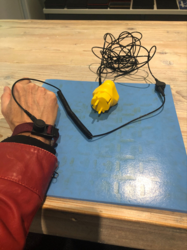 cavo di messa a terra a spirale Haarlem/Delft