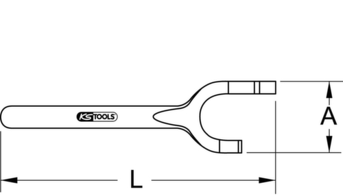 Chiave per volantino BRONZEplus Ø 36x60 mm