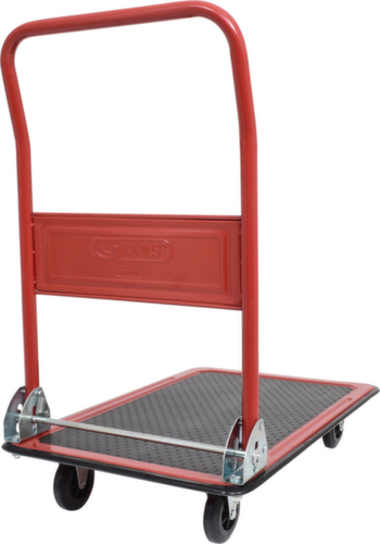 Carrello a piattaforma per magazzino e officina