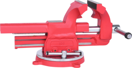 Morsa parallela con piattaforma girevole