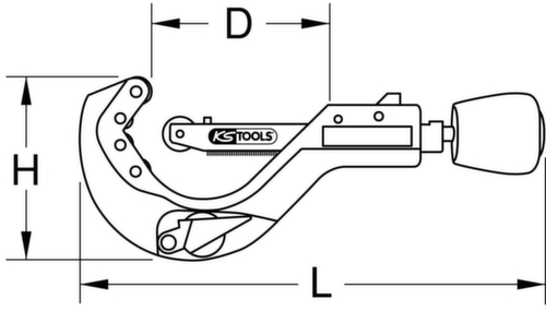 Tagliatubi automatico per tubi di plastica