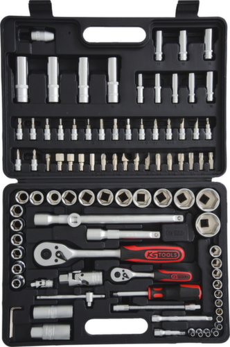Set di chiavi a bussola 1/4"+1/2"