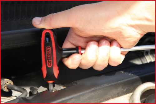 Set di chiavi a testa sferica con impugnatura a T