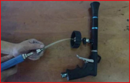 Pistola di pulizia ad aria compressa