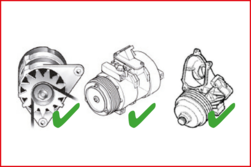 Estrattore universale di pulegge scanalate Ø 40-165 mm