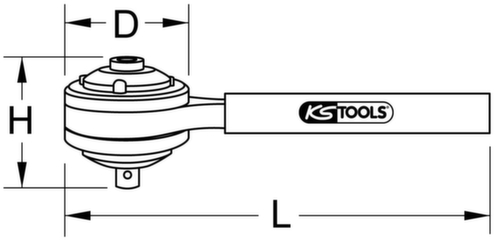 Moltiplicatore di coppia 1/2" x 3/4"