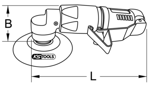 Set di mini lucidatrici ad aria da 1/4"