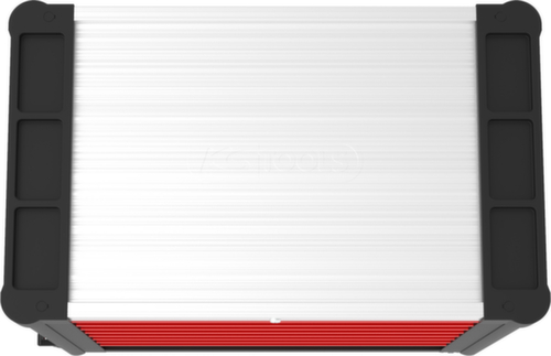 PERFORMANCEplus P30 BLACK/ROT Carrello da officina con 8 cassetti
