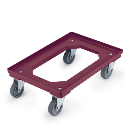 Carrello da trasporto leggero per contenitori Euronorm