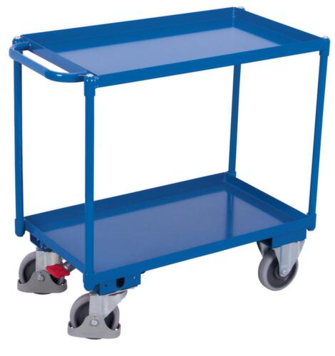 VARIOfit Carrello da tavolo con vassoi in lamiera