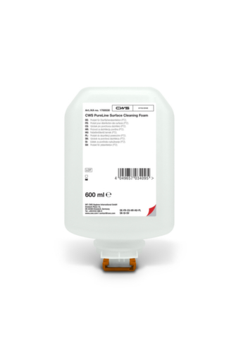 CWS disinfettante per superfici PureLine Surface Cleaning Foam, 0,6 l