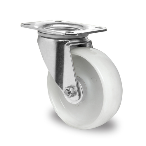 Cascoo Ruota girevole, gommatura in polipropilene