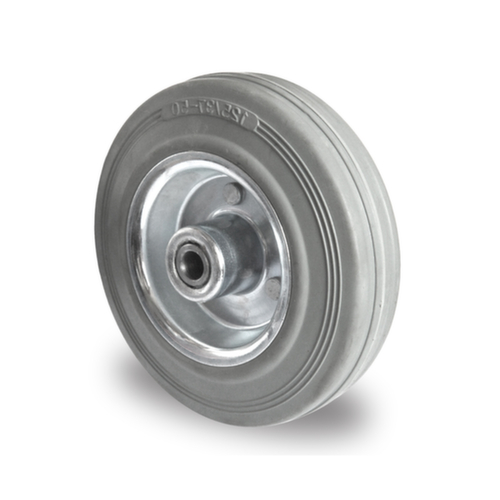 Cascoo Ruota incorporata, carico massimo 135 kg, gommatura in gomma solida