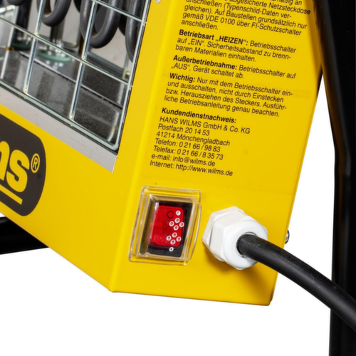 Wilms Riscaldatore a infrarossi IR3