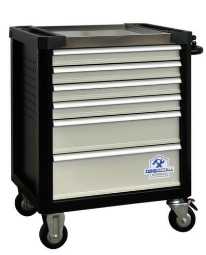 Thurmetall Carrello da officina Workman Workshop Trolley Pro con 6 cassetti, 6 cassetto(i)