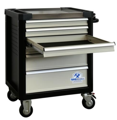 Thurmetall Carrello da officina Workman Workshop Trolley Pro con 6 cassetti, 6 cassetto(i)