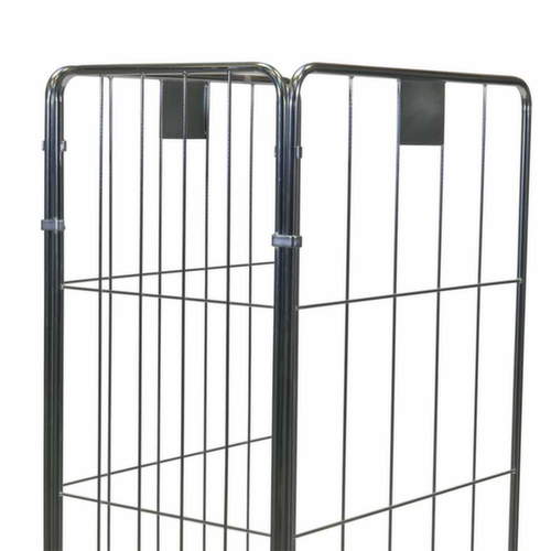 Carrello della lavanderia, carico max. 400 kg, lunghezza x larghezza 800 x 600 mm