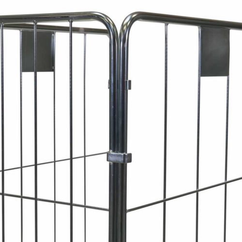 Carrello della lavanderia, carico max. 400 kg, lunghezza x larghezza 800 x 600 mm