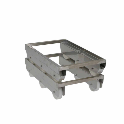 Carrello di trasporto in acciaio inox