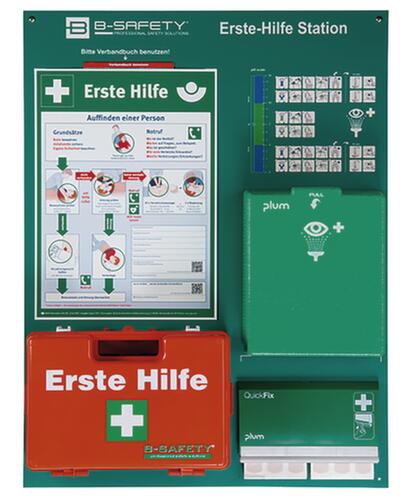 B-Safety Stazione di pronto soccorso con dotazione completa