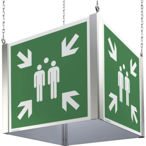 Cubo segnaletico di fuga