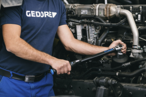 GEDORE 3550-20 UK Chiave dinamometrica TORCOFLEX UK 1/2"" 40-200 Nm