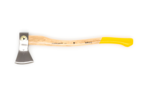 OX 20 H-1257 Ascia forestale universale in oro con manico in legno di noce 1250 g