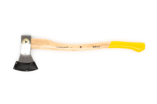 OX 20 H-1257 Ascia forestale universale in oro con manico in legno di noce 1250 g