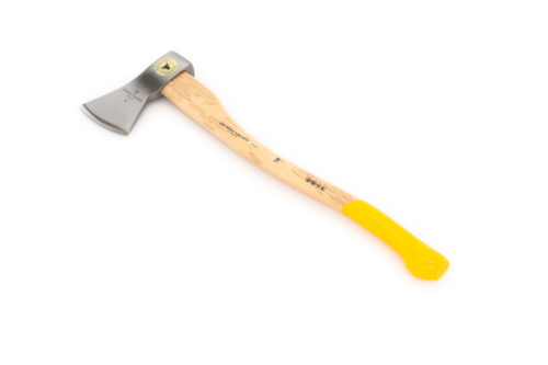 OX 20 H-1257 Ascia forestale universale in oro con manico in legno di noce 1250 g