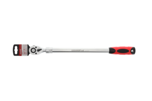 GEDORE R60010027 Cricchetto telescopico 2K sinistra/destra 1/2" 460-600 mm