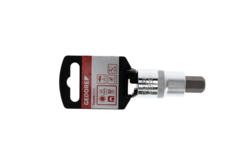 GEDORE RED R62551210 Punta per cacciavite 1/2" 12 mm lunghezza 55 mm