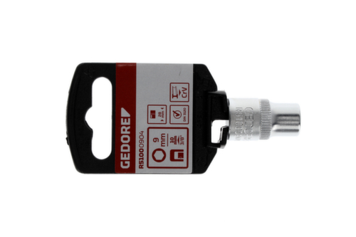 R51000904 Bussola 3/8" esagonale 9 mm lunghezza 28 mm