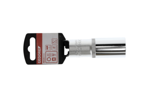 R61102014 Bussola 1/2" 12 quadrata 20 mm lunghezza 77 mm