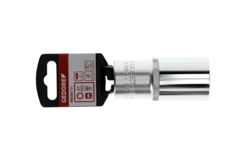 GEDORE RED R61102714 Bussola 1/2" a 12 punte 27 mm lunghezza 77 mm