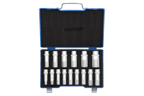 GEDORE D 19 L-015 set di chiavi a bussola 1/2" 15 pezzi UD 10-32 mm