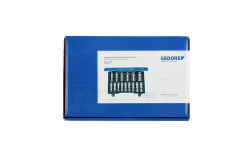 GEDORE D 19 L-015 set di chiavi a bussola 1/2" 15 pezzi UD 10-32 mm