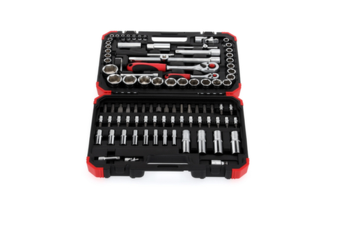 GEDORE R46003094 Set di chiavi a bussola 1/4"+1/2" 94 pezzi