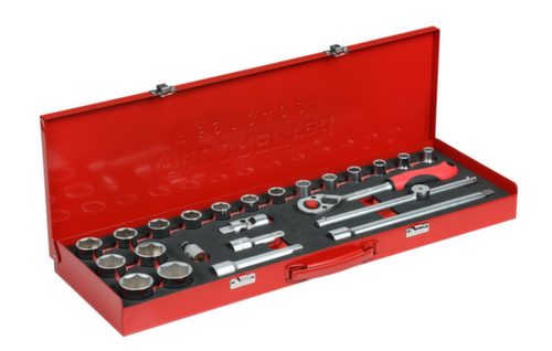 GEDORE R69004024 Set di chiavi a bussola 1/2" 10-32mm 24 pezzi