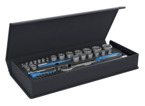 TC 19-20-MU-10 Set di chiavi a bussola 1/4"+1/2" 52 pezzi