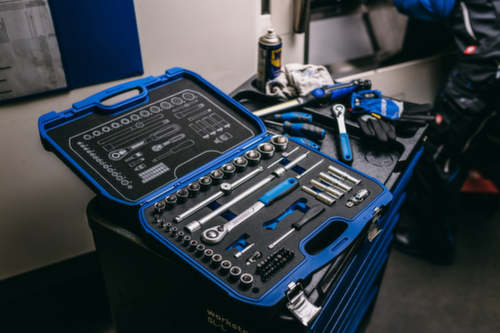 GEDORE 19 BMC 20 set di chiavi a bussola 1/4"+1/2"