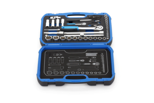 GEDORE 19 BMC 20 set di chiavi a bussola 1/4"+1/2"