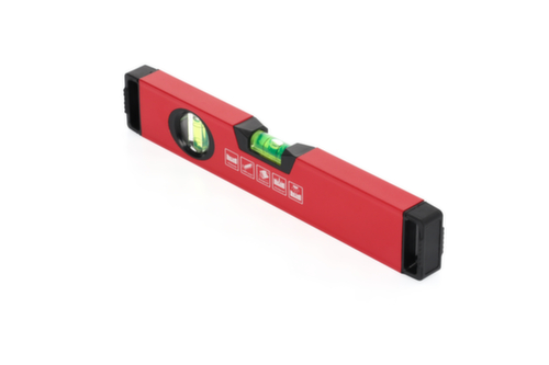 GEDORE RED R94100051 Livella a bolla d'aria 300 mm 2x fiala alluminio