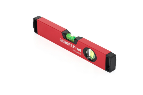 GEDORE RED R94100051 Livella a bolla d'aria 300 mm 2x fiala alluminio