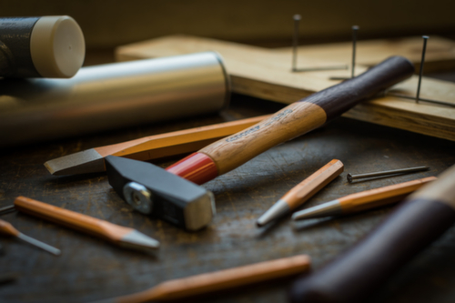 Martello da montatore GEDORE 600 H-1500 ROTBAND-PLUS con manico in hickory