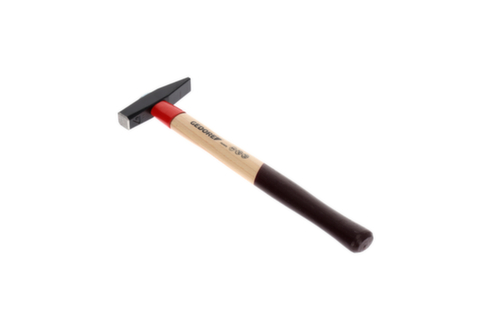 GEDORE 600 H-100 Martello da ingegnere ROTBAND-PLUS con manico in legno di noce